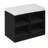 Trelon cabinet with benches, 2 Doors and Adjustable Shelves-795501861