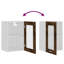 Kuper Hanging Glass Cabinet Lyon 40x31x60 cm Engineered Wood-1572218286