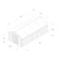 Overlap Pressure Treated 10 x 20 Apex Shed - No Window, Double Door-87256160
