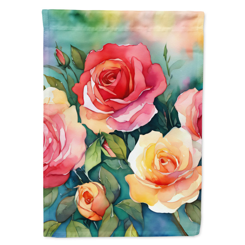 Drapeau de maison en polyester à double face H 40 po x l 28 po