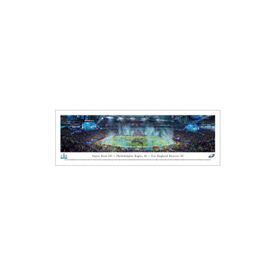 Super Bowl LII - Philadelphia Eagles 41 - New England Patriots 33 - reproduction de photo panoramique sur papier
