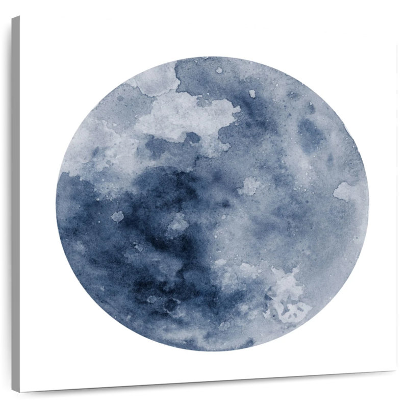 Arney Celestial Blue Moon, 33" H x 33" W