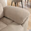 Canapé-lit inclinable manuel en chenille de 78,35 po de large à ananas texturé avec console centrale et porte-gobelets-1441681870-1432697584