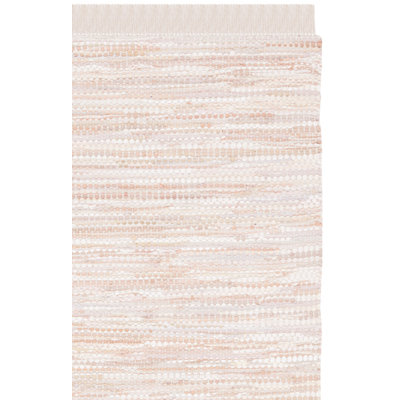 Patricia Handmade Flatweave Cotton Beige Area Rug