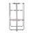 Mirrored Console Table With Storage And X-Shaped Base | Gift Idea