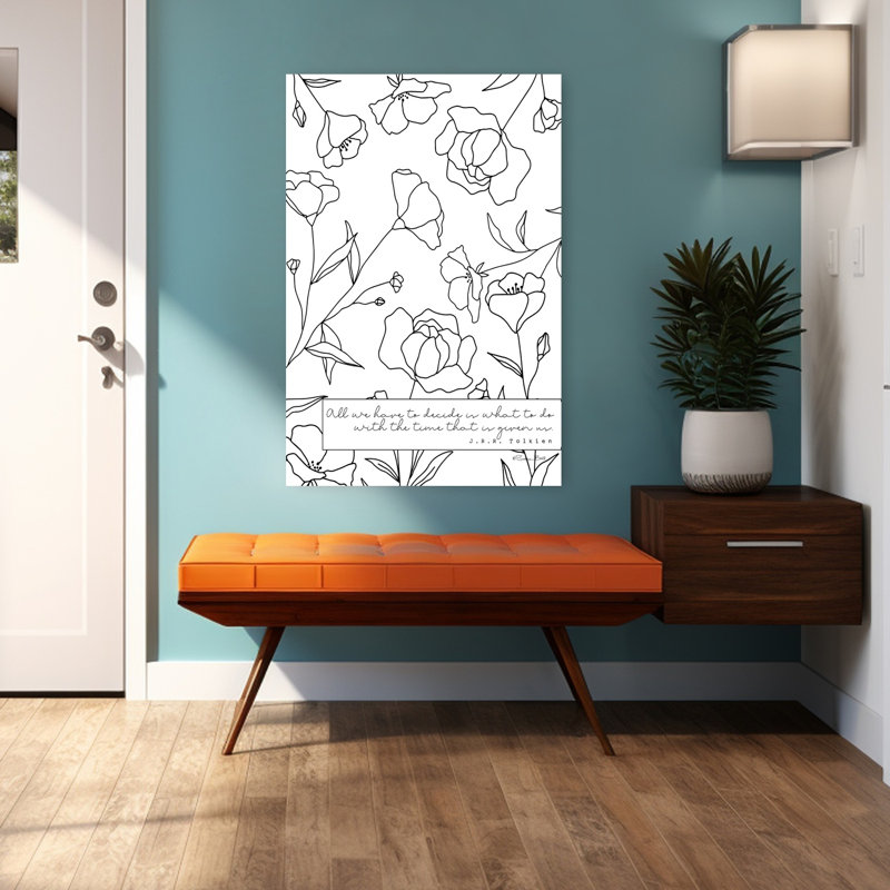 Décisions, art floral contemporain, H 48 po x l 32 po