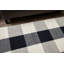 Tapis noir / ivoire à tissage plat Gage-351024638