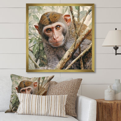 Wild Monkey IV sur toile