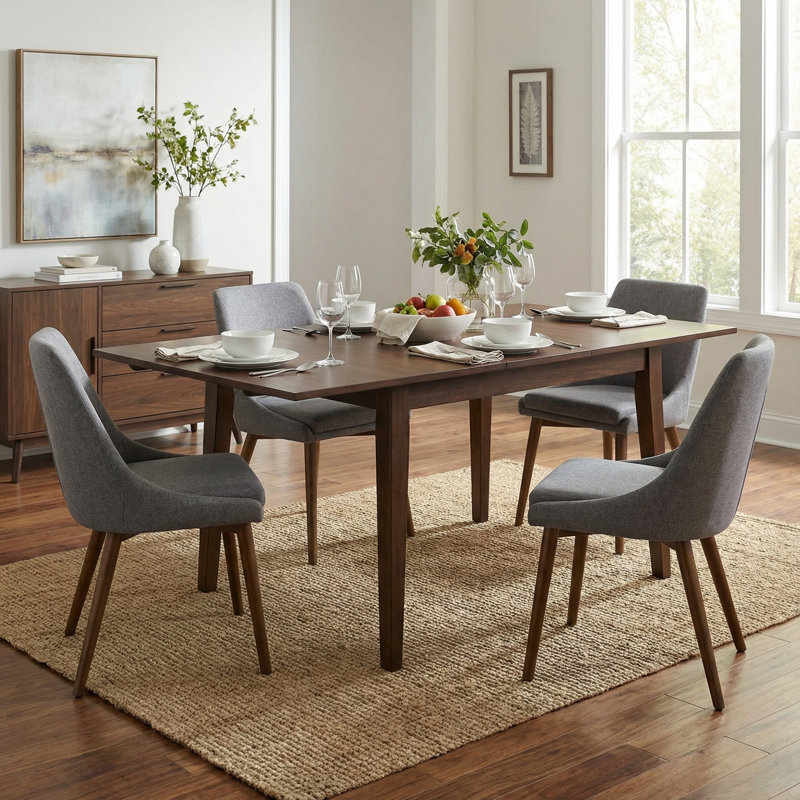 Rachna Extendable Solid Wood Dining Table