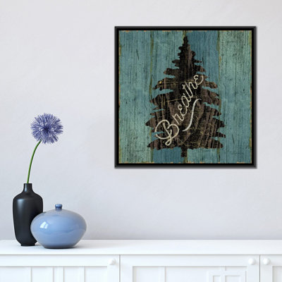 Reproduction d’art sur toile tendue, "lake"