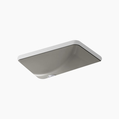 Ladena Vitreous China Rectangular Undermount Bathroom Sink