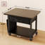 2 Tier Industrial-Grade Printer Stand with Storage, Printer Table with Storage & Drawer, Heavy Duty Shelf for Small Space, Office Organization for Home Office-1709390313