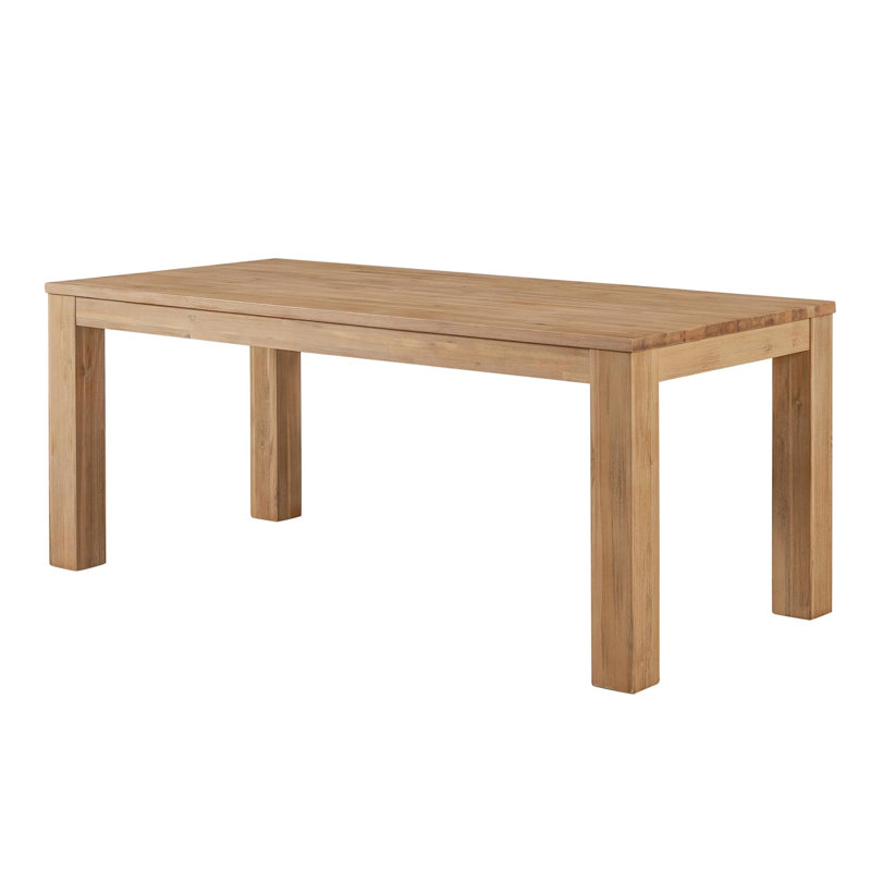 Bozrah Acacia Solid Wood Dining Table - Versatile Dining Furniture
