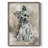 Sketchy Study Framed Print - Solid Wood