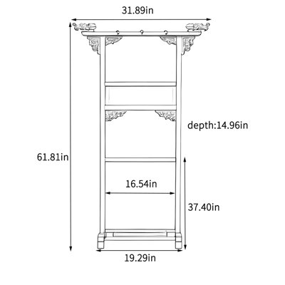 Garde-robe en bois de rose de qualité supérieure