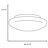 Tallac Glass Flush Mount-25408678