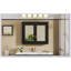 Armoire à pharmacie murale 36 po x 28 po avec 2 miroirs et tablettes réglables, solution de rangement de salle de bain moderne-1419046441