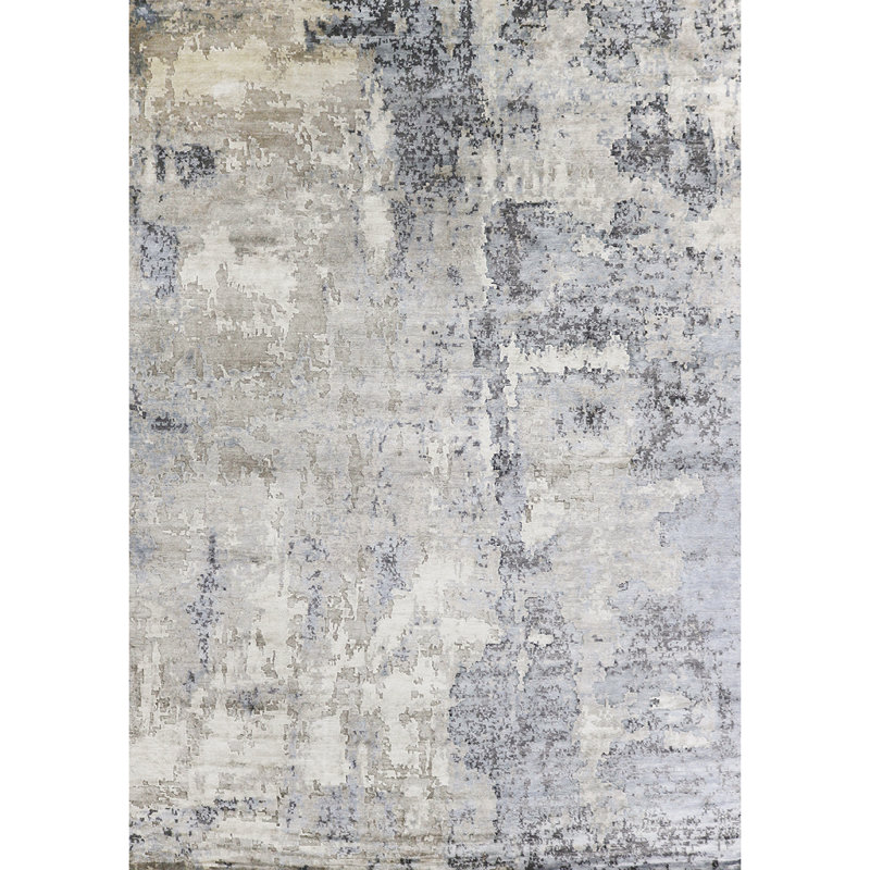 Viscose Indoor Rug, Rectangle 11'11" x 14'11"