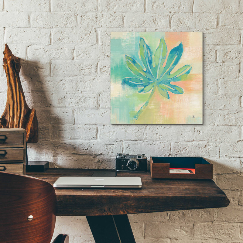 «Beach Cove Leaves IV» par Studio Mousseau, H 12 po x l 12 po x P 0,13 po