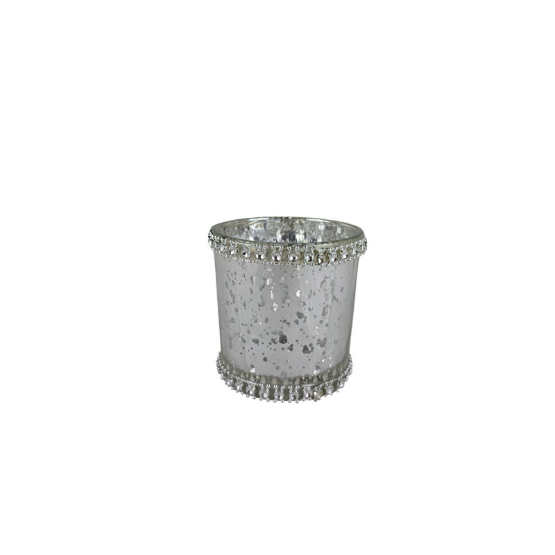 3.25'' H Glass Tabletop Tealight Holder
