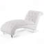 Chaise longue sans accoudoirs touffetée-542465570
