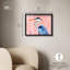«Rosy Dawn Heron Shadowbox», art mural côtier par Art Remedy-115121248-115121250