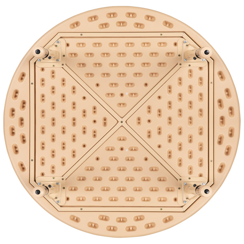 Table d'activité 45 po Goddard, L 45 po x P 45 po x H 14,5 po à 23,75 po, Naturel
