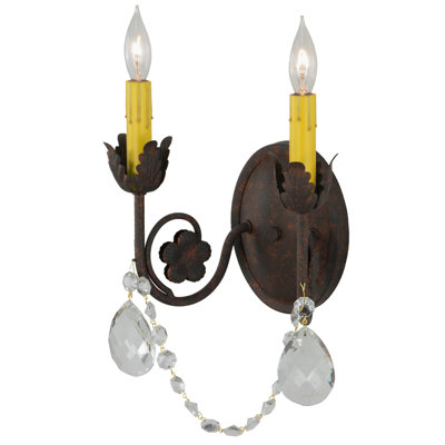 Antonia 2 - Light Candle Wall Light