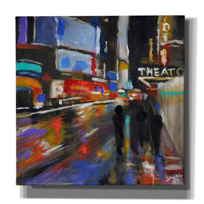 " Broadway At Night " by Solveiga
