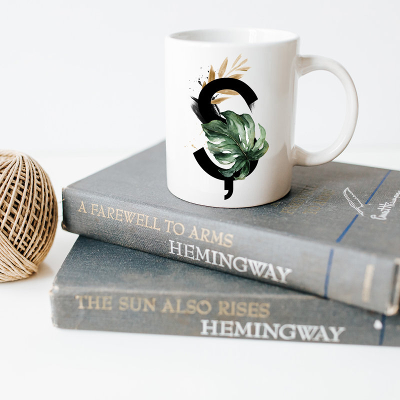 Porcelain Coffee Mug, Yes
