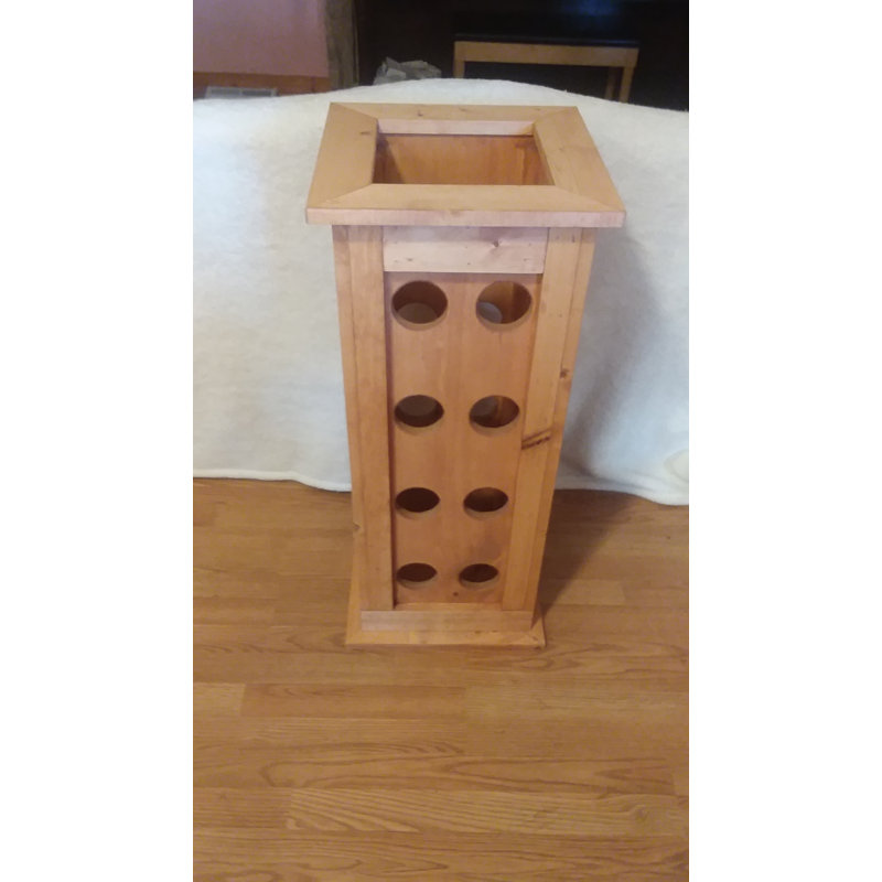 Handmade Wood Pot Planter
