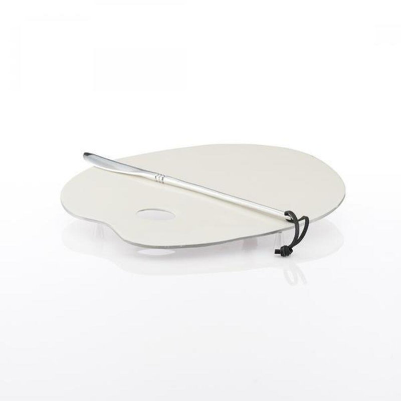 Artist Palette Cheese Set, Oyster