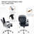 Kimar Chair with Padded Armrests-72835549-72835536