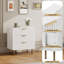 39.9cm W Manufactured Wood Bedside Table