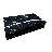 Genuine Marble Block Coffee Table - Nero Black Marble, 54" Extra Large
