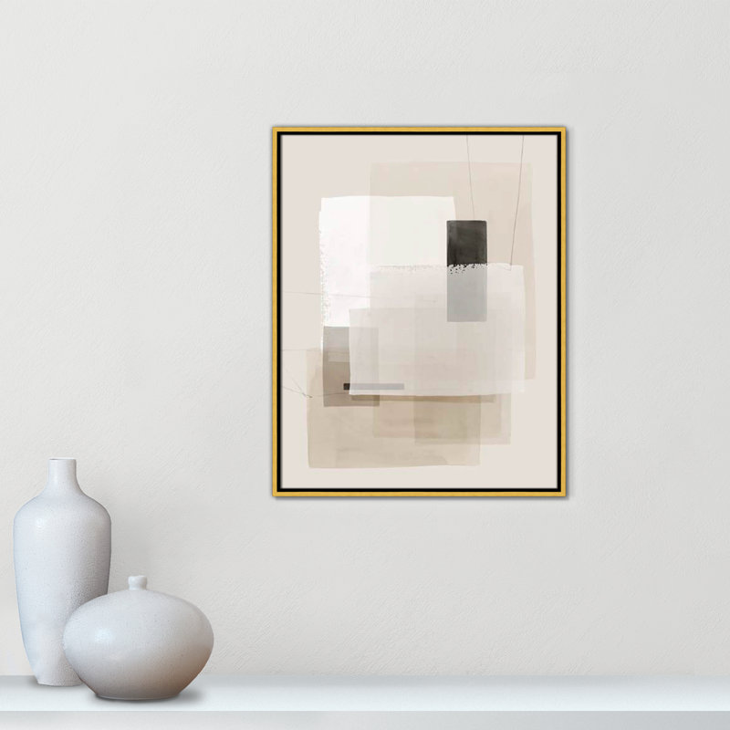 «Mystical Momentum II» par Hazel J, Pas de tapis, Cadre flottant doré, H 29,5 po x l 23,5 po x P 2 po