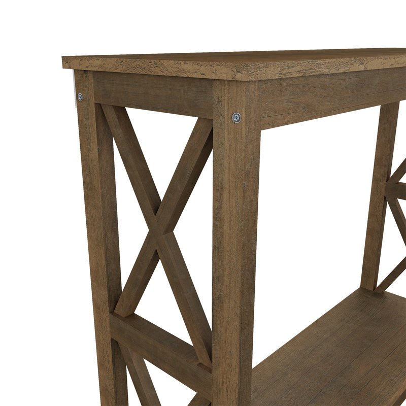 Nora 39'' Console Table, Brown