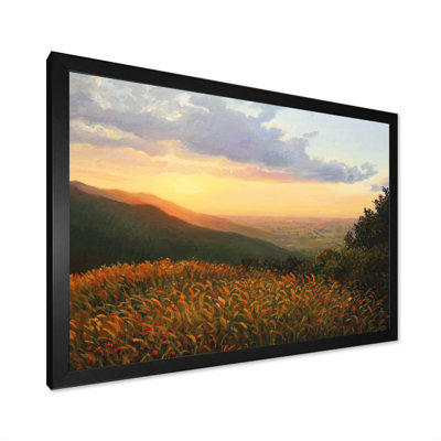 «Color of the Light Mountain Landscape», reproduction sur toile