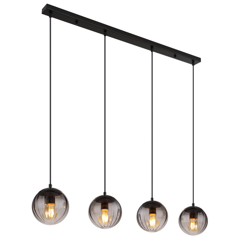Nieuwstadt 4 - Light Matte Black Pendant