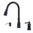 clihome Pull Down Kitchen Faucet with and with Soap Dispenser-87820053