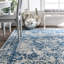 Tapis oriental bleu clair Dorothea-1316566650