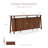 Rozella Solid Wood Server