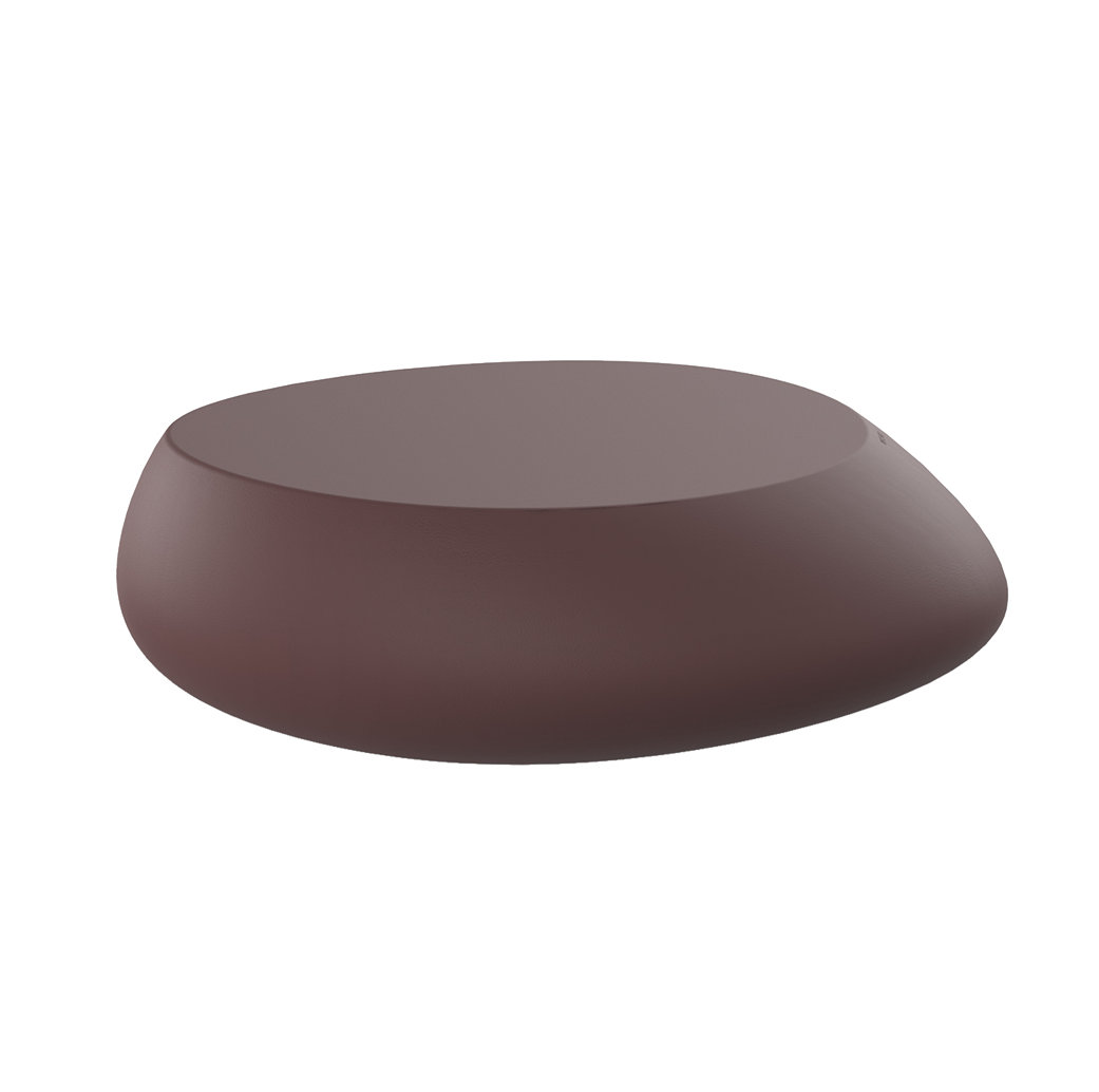 Stone 34" Patio Table, Garnet