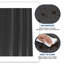 Tapis de garage 5 x 10 pi, PVC robuste, antidérapant et protecteur industriel (noir)-129507293