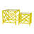 Chippendale Glass Top Nesting Tables-111056249