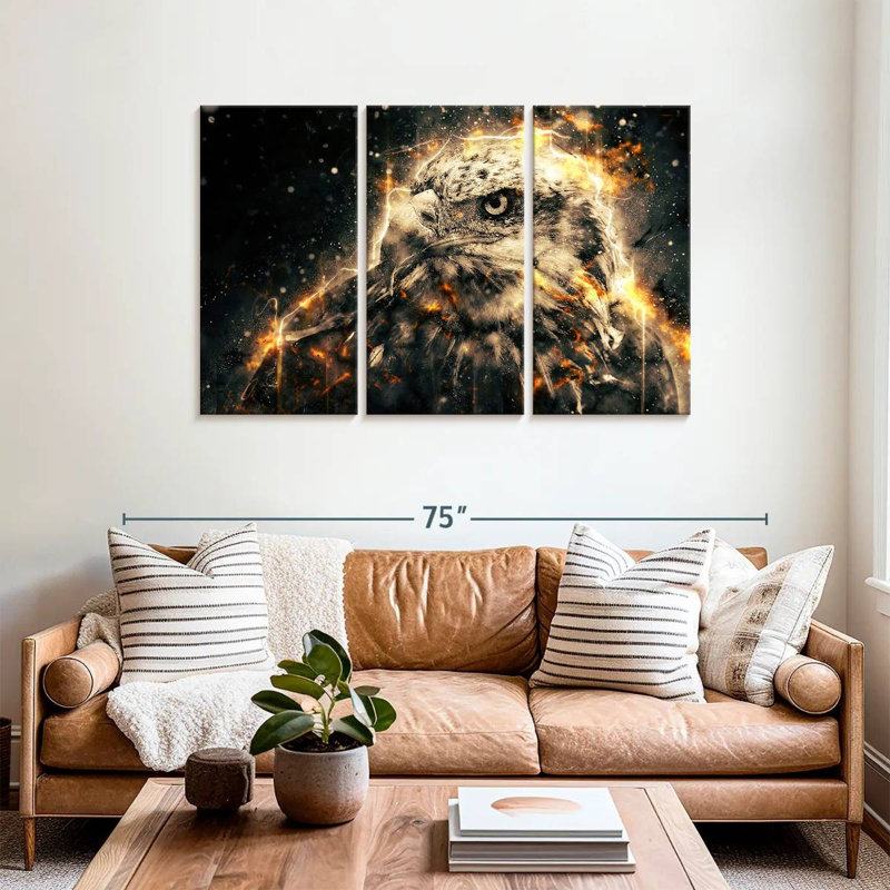 Brampt Majestic Eagle, 36" H x 57" W