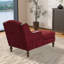 Chaise longue d'intérieur en chenille-496345007