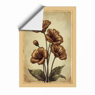 Carnation Studies Botanical - Framed Print