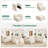 Abramson L-Shaped Corner Sectional Modular Reversible Sofa Cloud Couch-1298094613