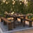 Dejon Rectangular Rustic Solid Pine Folding Dining Table by Flash Furniture-87785207-87784580